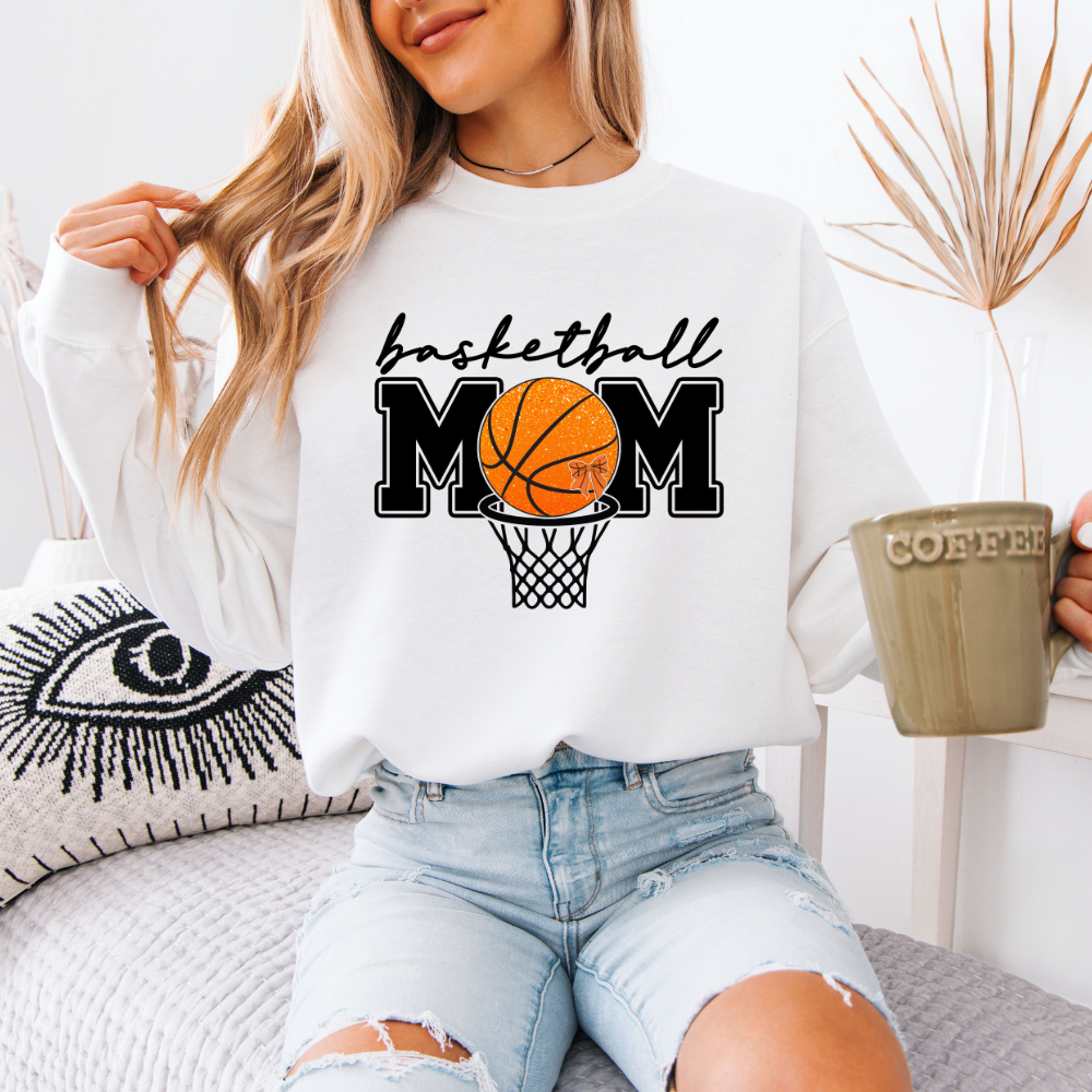 Basketball Mom | Unisex Crewneck Sweatshirt