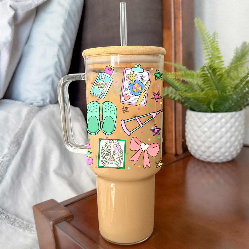 X-Ray Tech | UVDTF Cup Wrap 40oz