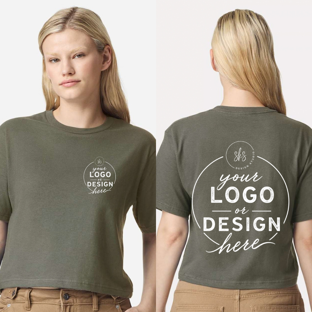 CUSTOM LOGO | Women's Boxy T-Shirt [American Apparel]