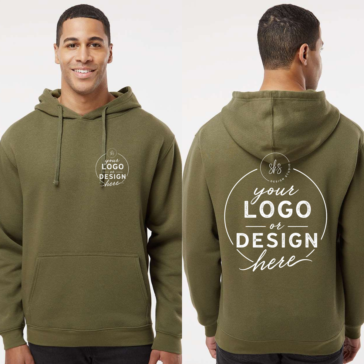 CUSTOM LOGO | Unisex Hoodie Sweatshirt [LAT]