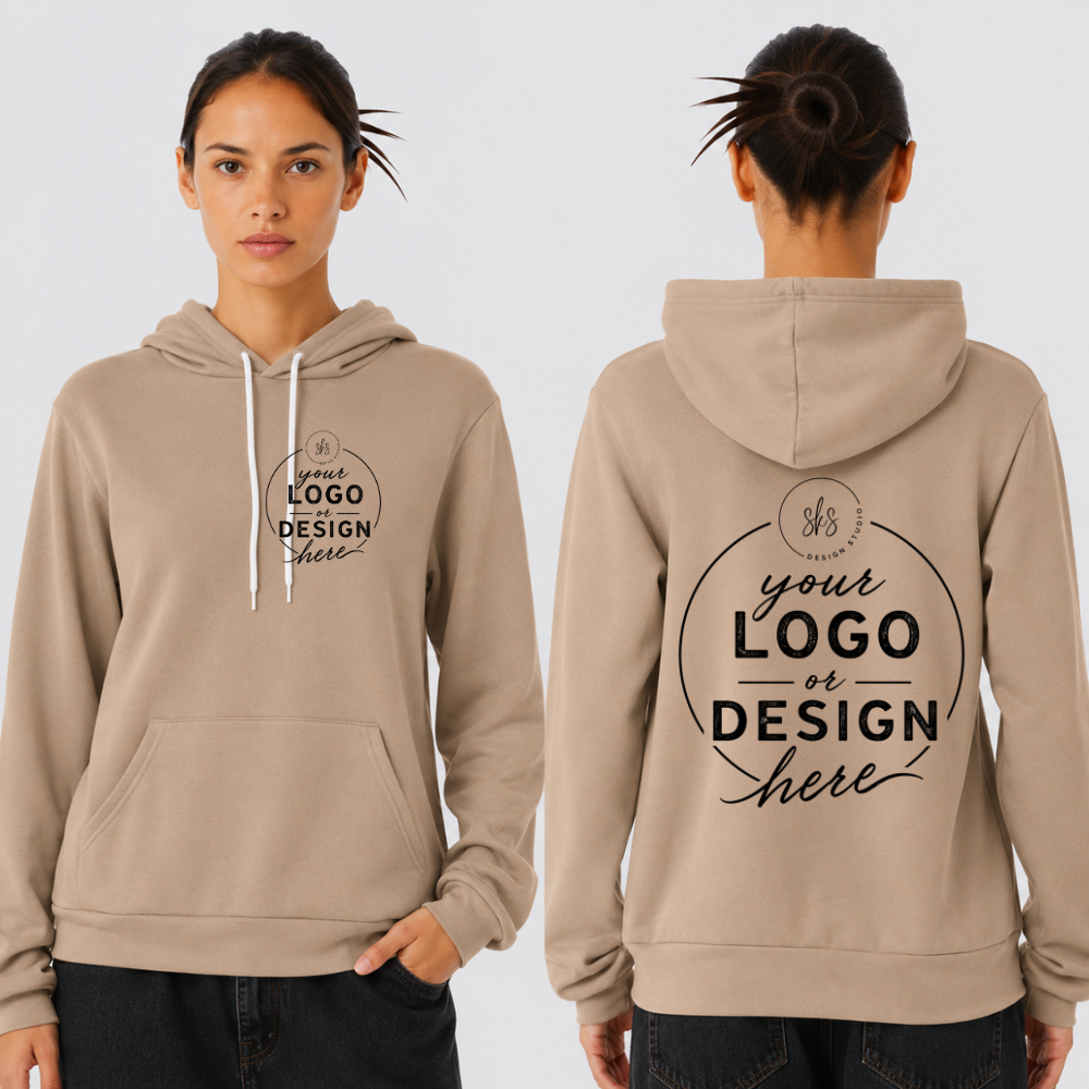 CUSTOM LOGO | Unisex Hoodie Sweatshirt [BELLA CANVAS]