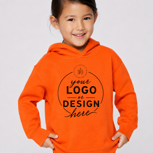 CUSTOM LOGO | Toddler Pullover Hoodie Sweatshirt [RABBIT SKINS]