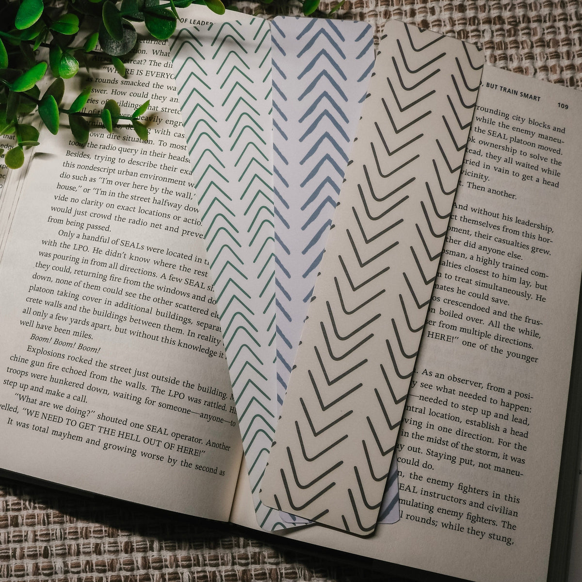 Chevron | Boho Bookmarks