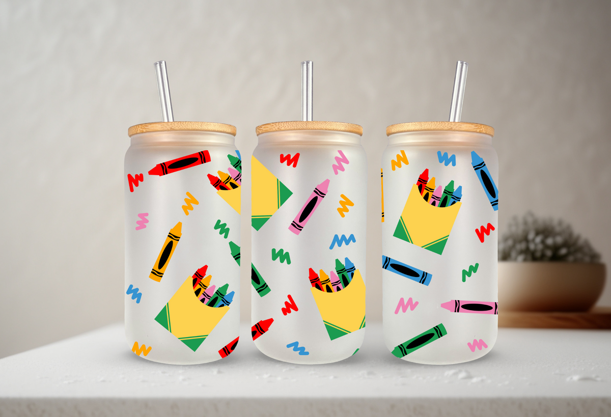 Crayons | UVDTF Cup Wrap 20oz