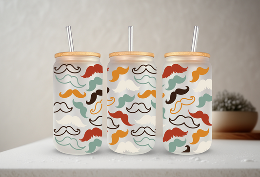 Mustache | UVDTF Cup Wrap 20oz