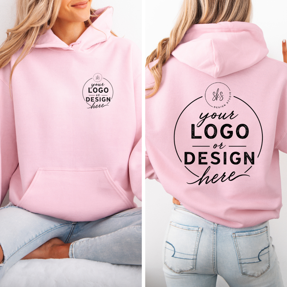 CUSTOM LOGO | Unisex Hoodie Sweatshirt [GILDAN]
