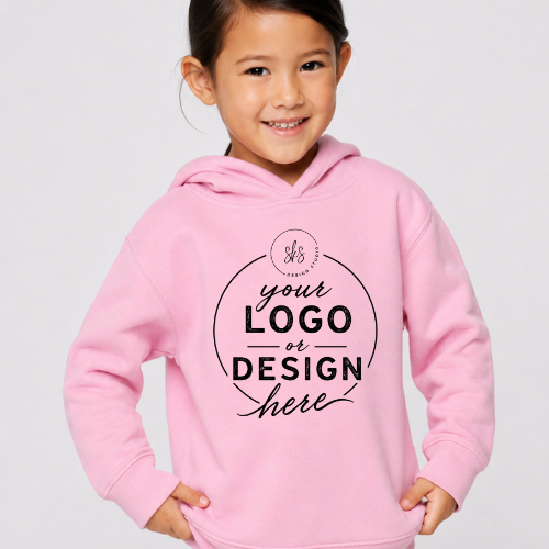 CUSTOM LOGO | Toddler Pullover Hoodie Sweatshirt [RABBIT SKINS]