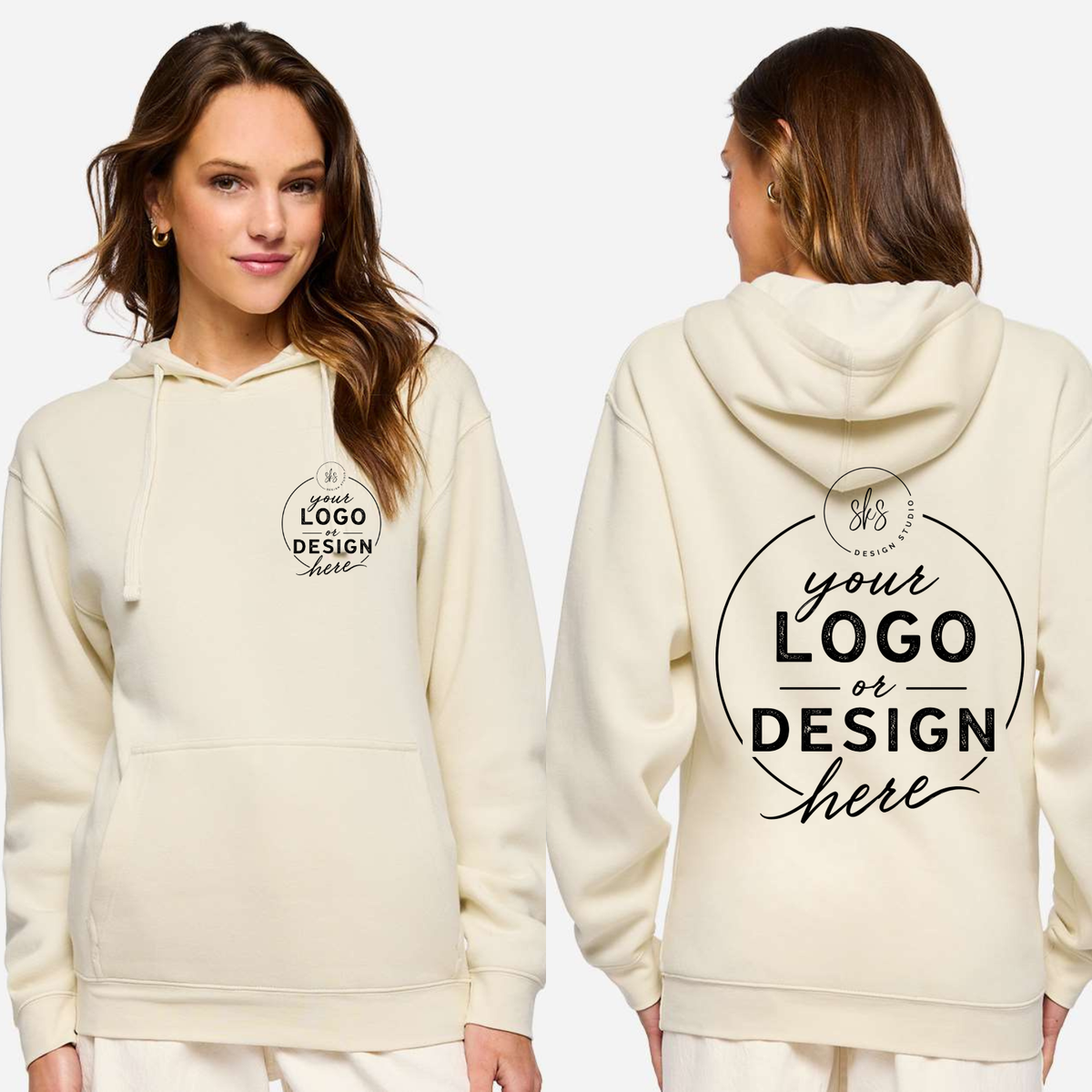 CUSTOM LOGO | Unisex Hoodie Sweatshirt [LAT]