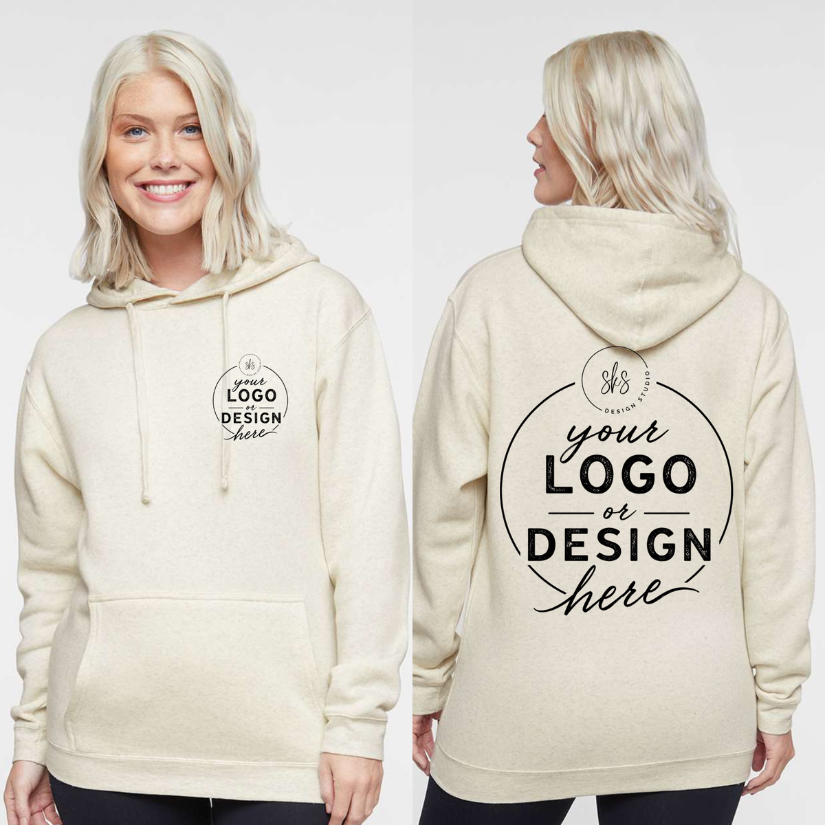 CUSTOM LOGO | Unisex Hoodie Sweatshirt [LAT]