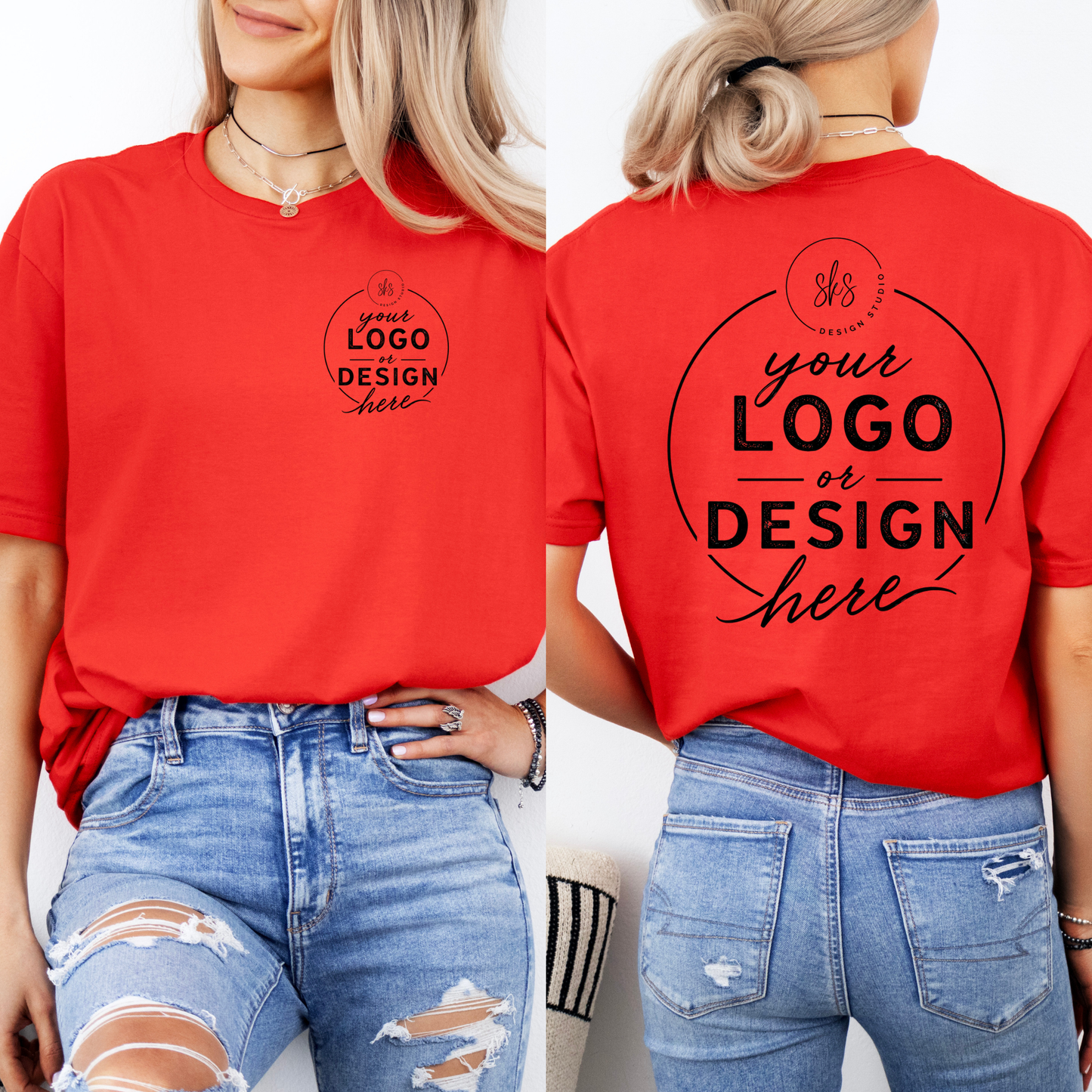 CUSTOM LOGO | Unisex T-Shirt [GILDAN]