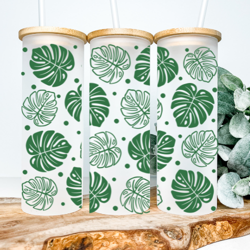 Monstera | UVDTF Cup Wrap 25oz