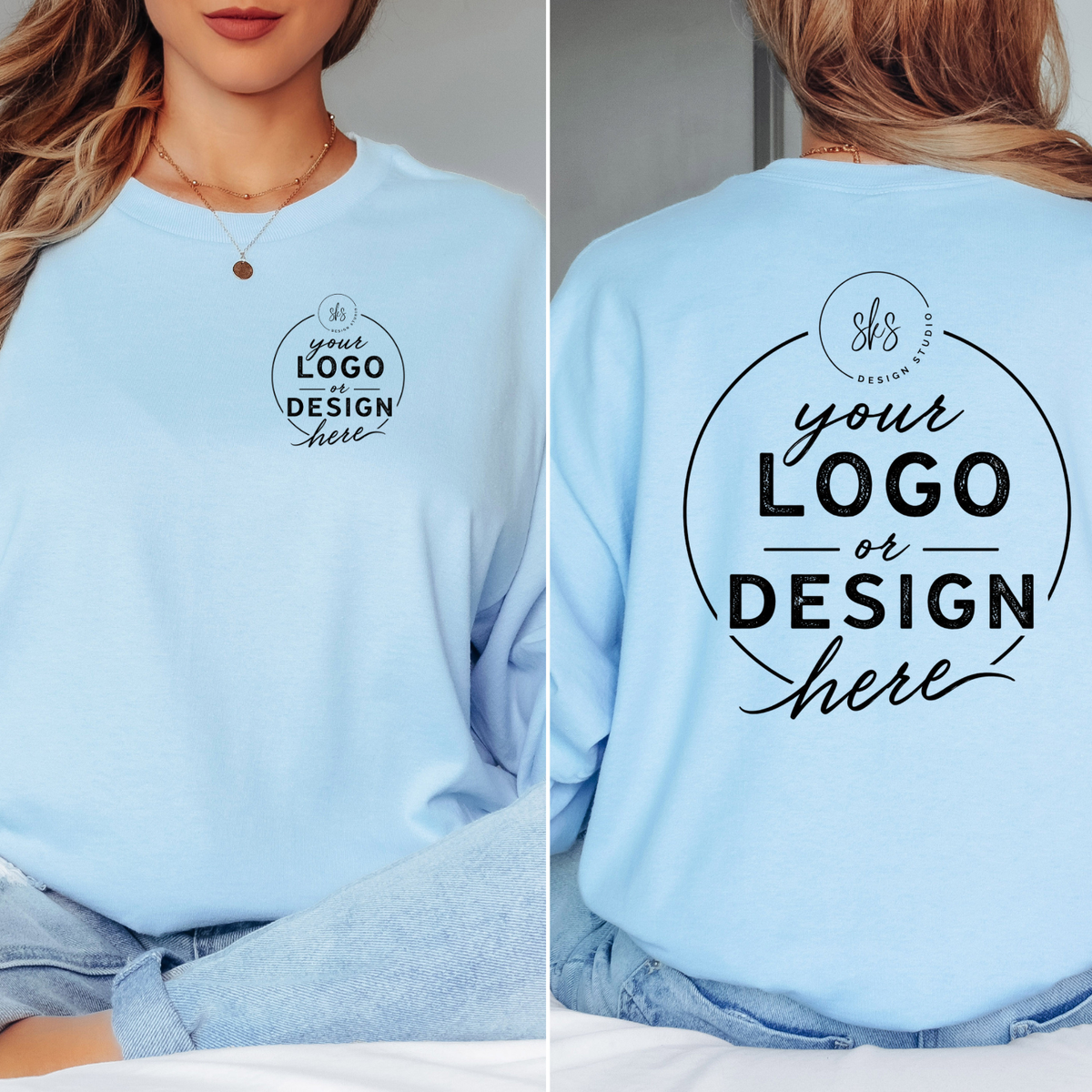 CUSTOM LOGO | Unisex Long Sleeve Shirt [GILDAN]