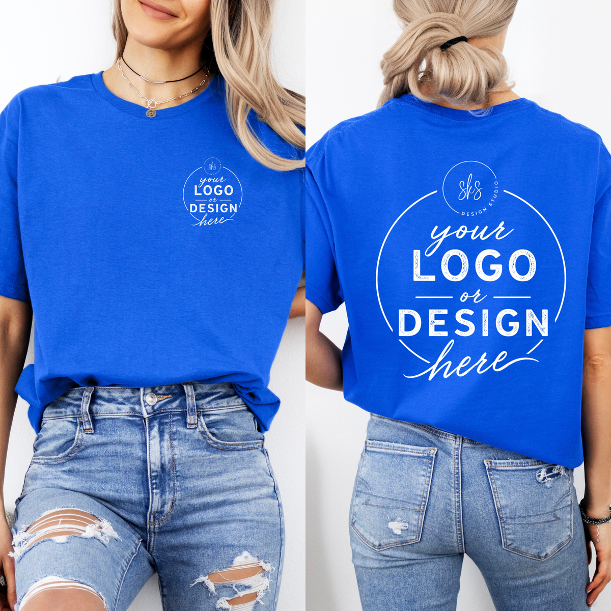 CUSTOM LOGO | Unisex T-Shirt [GILDAN]