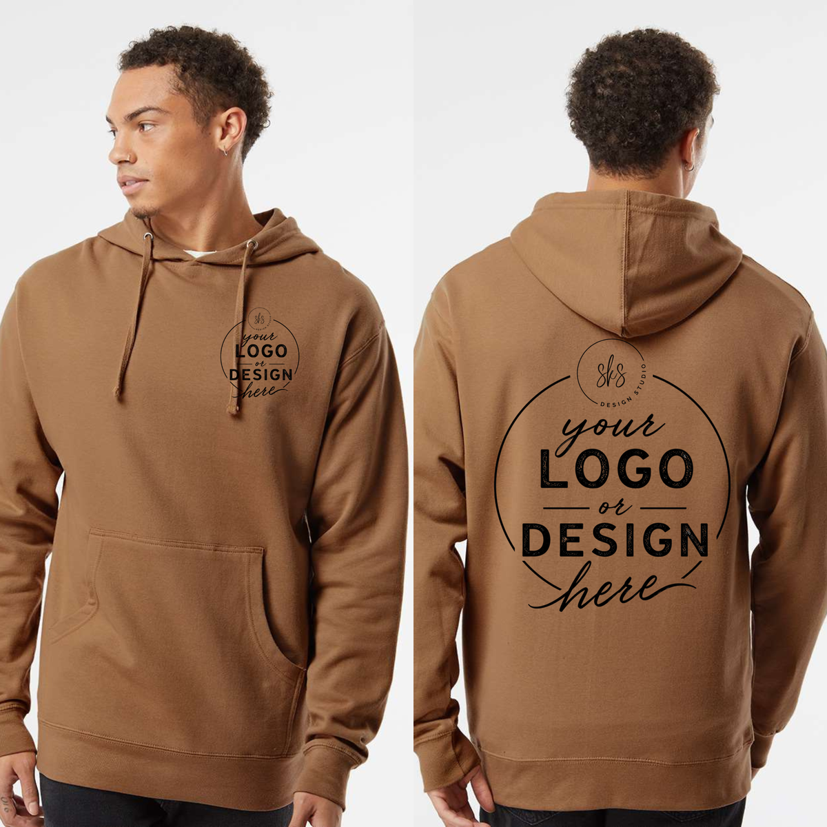 CUSTOM LOGO | Unisex Hoodie [INDEPENDENT TRADING CO.]
