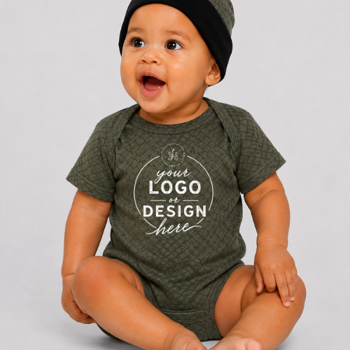 CUSTOM LOGO | Infant Onesie [RABBIT SKINS]