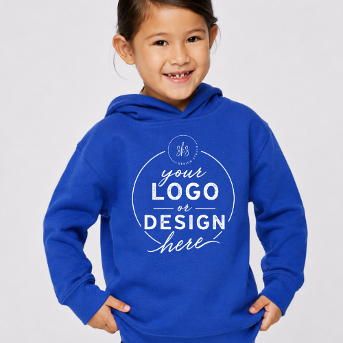 CUSTOM LOGO | Toddler Pullover Hoodie Sweatshirt [RABBIT SKINS]