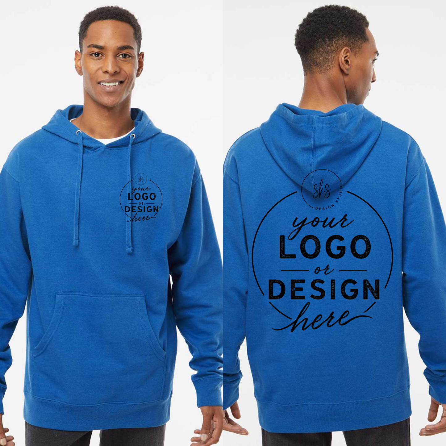 CUSTOM LOGO | Unisex Hoodie [INDEPENDENT TRADING CO.]