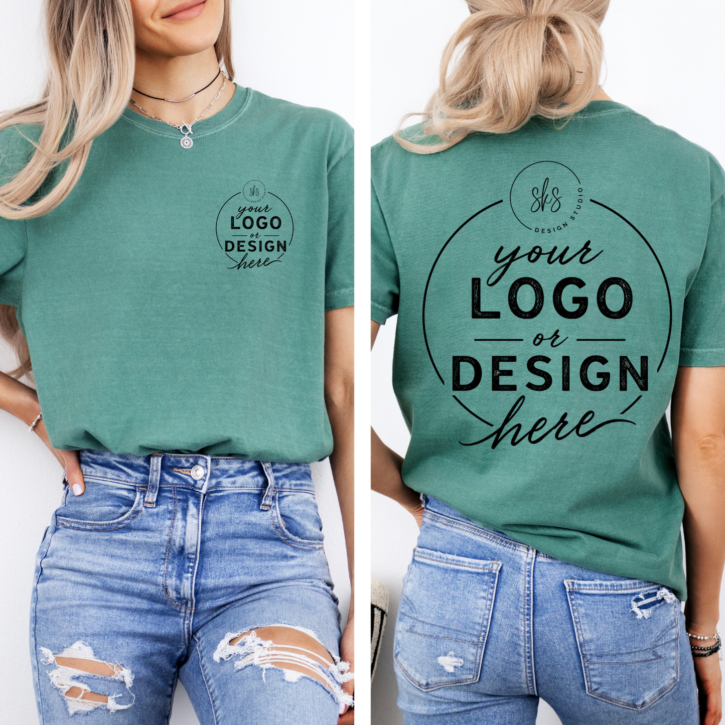 CUSTOM LOGO | Unisex T-Shirt [COMFORT COLORS]