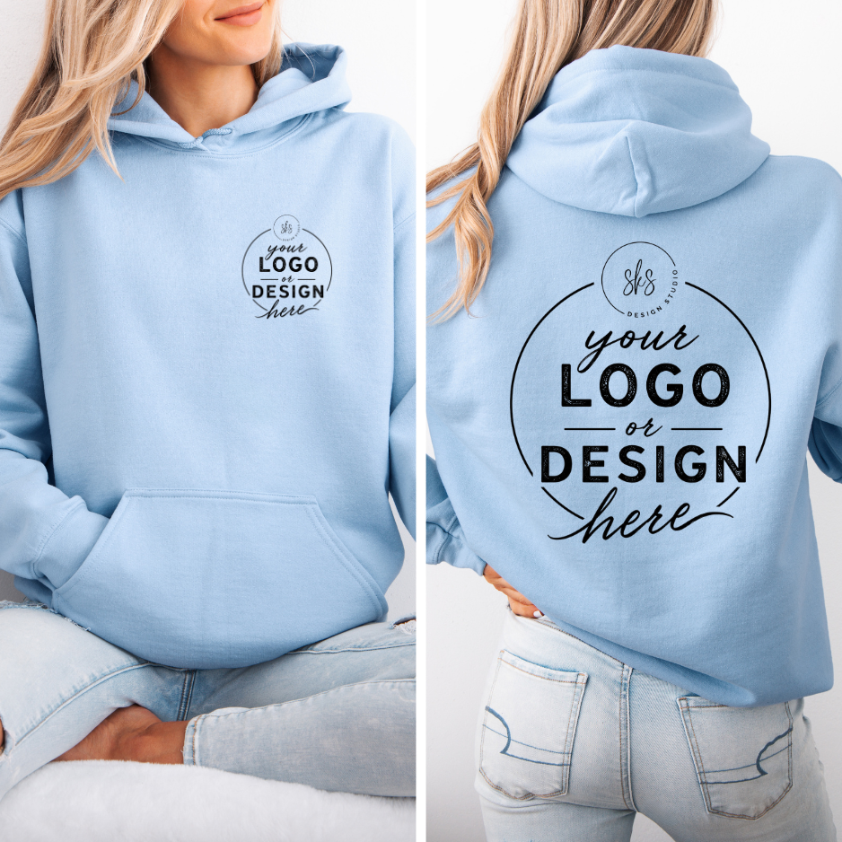 CUSTOM LOGO | Unisex Hoodie Sweatshirt [GILDAN]