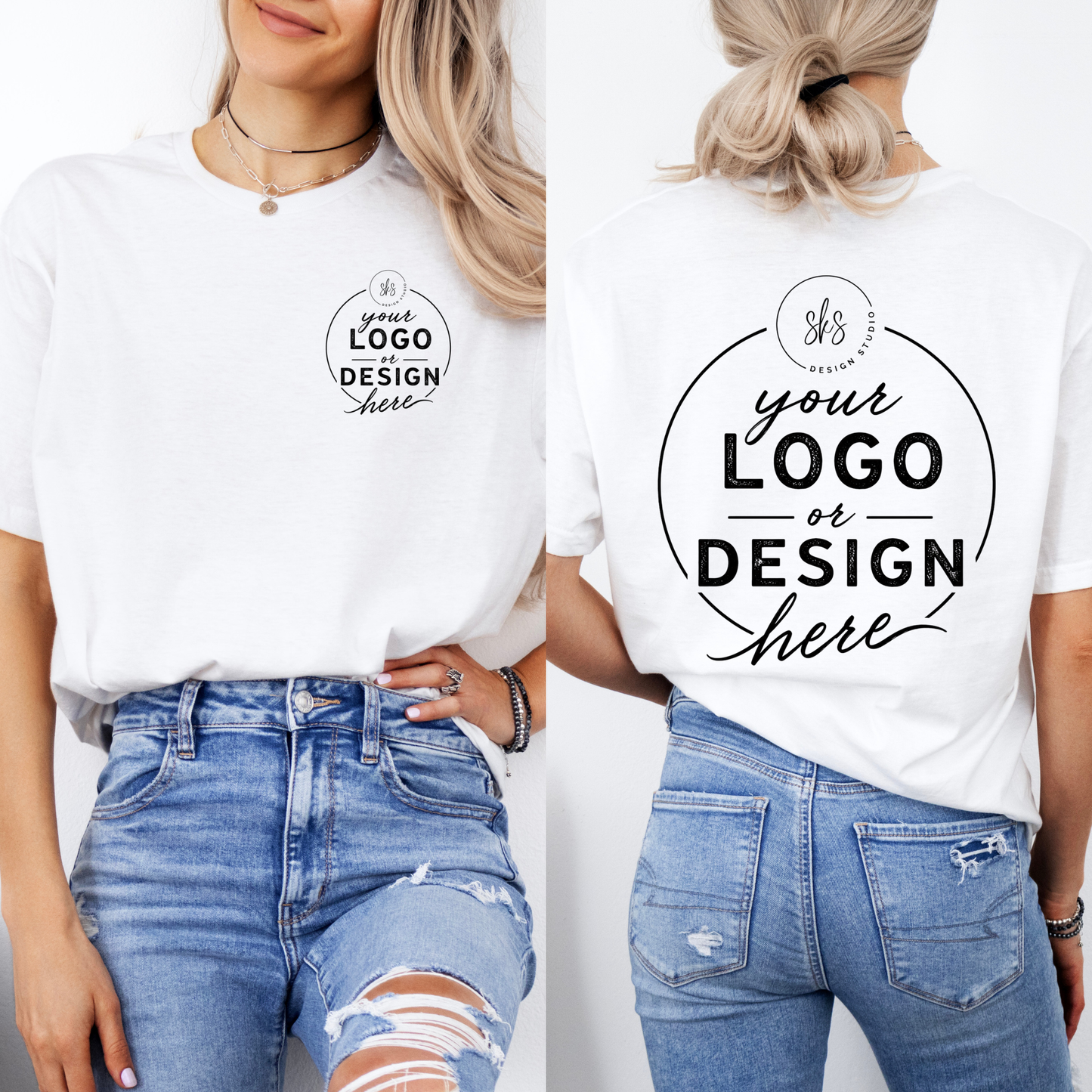 CUSTOM LOGO | Unisex T-Shirt [GILDAN]