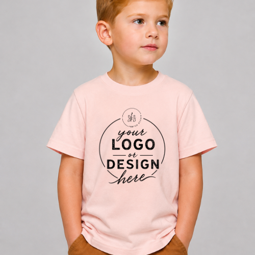 CUSTOM LOGO | Toddler T-Shirt [RABBIT SKINS]