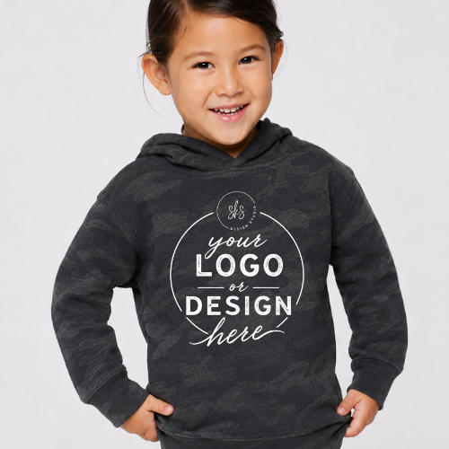 CUSTOM LOGO | Toddler Pullover Hoodie Sweatshirt [RABBIT SKINS]