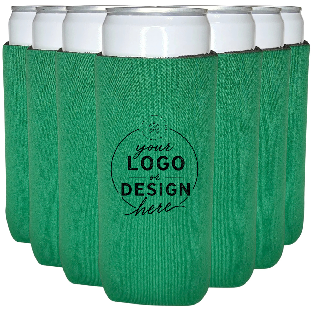 CUSTOM LOGO | Slim Can Coozie