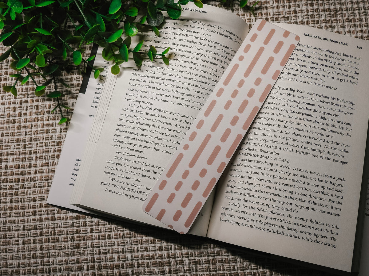 Lines | Boho Bookmarks