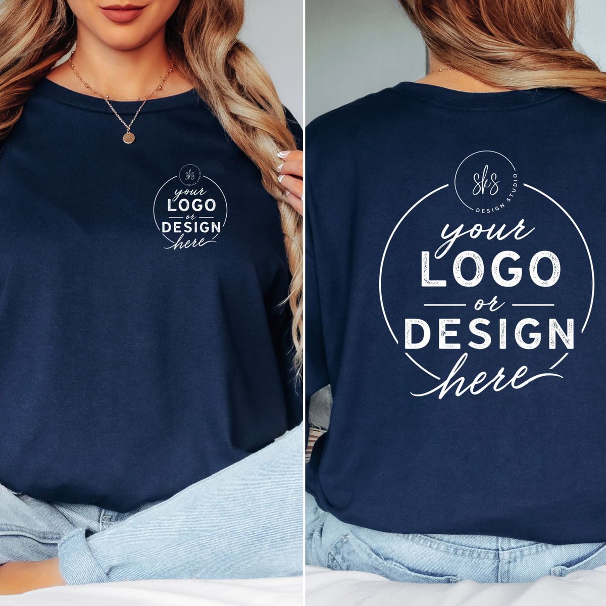CUSTOM LOGO | Unisex Long Sleeve Shirt [GILDAN]