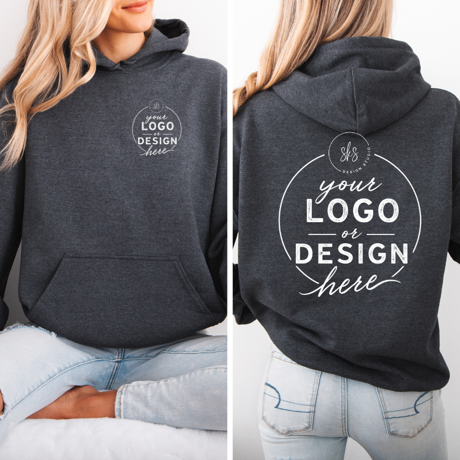 CUSTOM LOGO | Unisex Hoodie Sweatshirt [GILDAN]