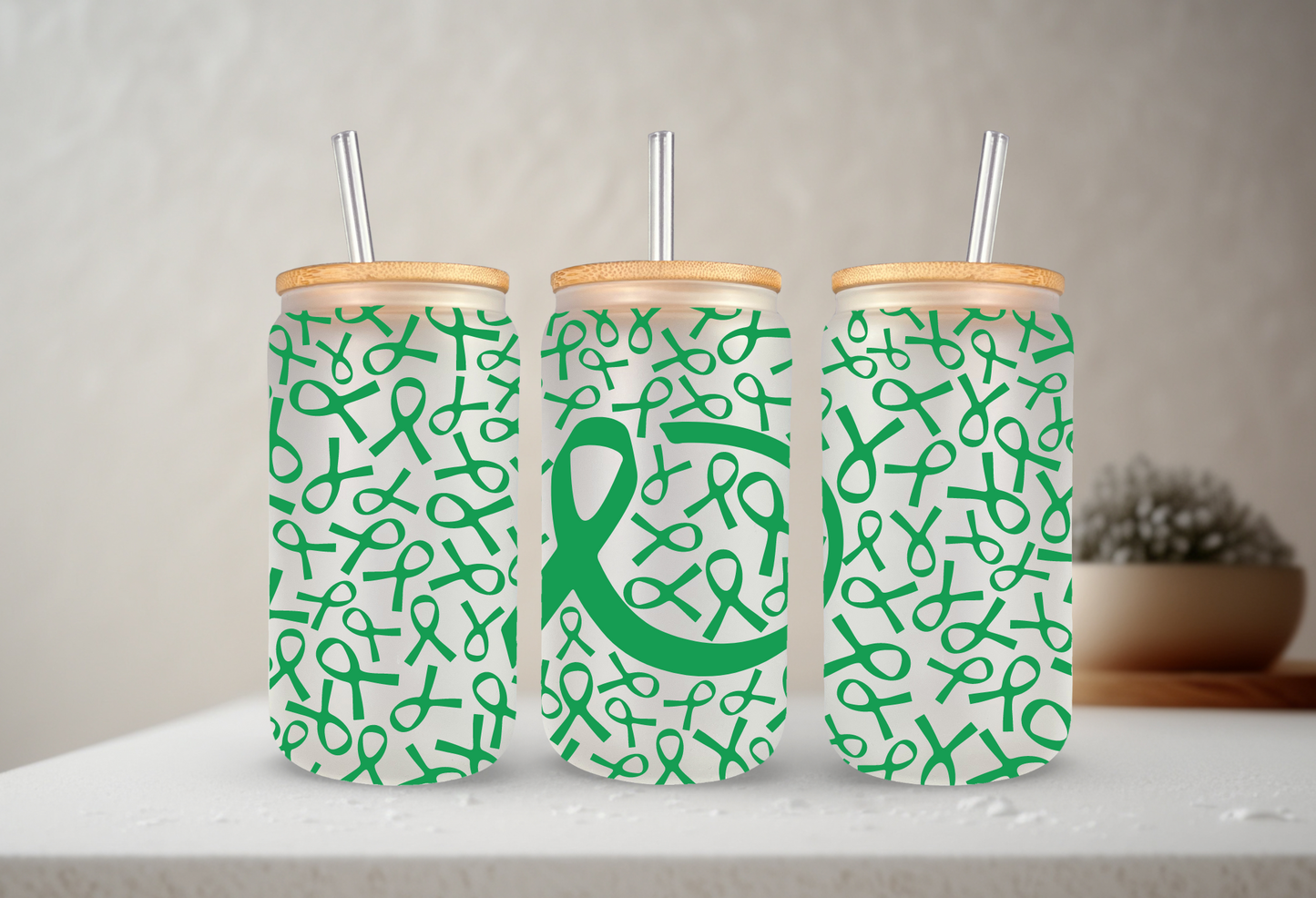 Awareness Ribbon (Choose Your Color) | UVDTF Cup Wrap 20oz