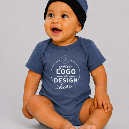 CUSTOM LOGO | Infant Onesie [RABBIT SKINS]