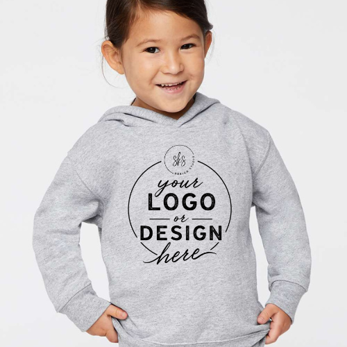 CUSTOM LOGO | Toddler Pullover Hoodie Sweatshirt [RABBIT SKINS]