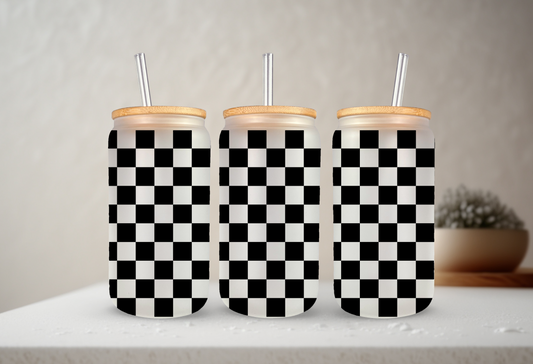 Checkered | UVDTF Cup Wrap 20oz