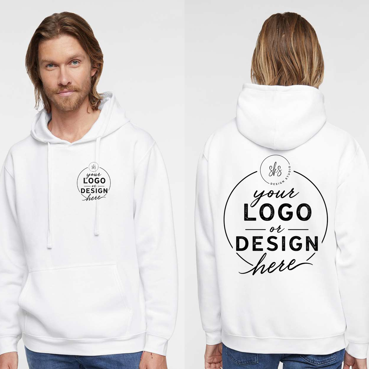 CUSTOM LOGO | Unisex Hoodie Sweatshirt [LAT]