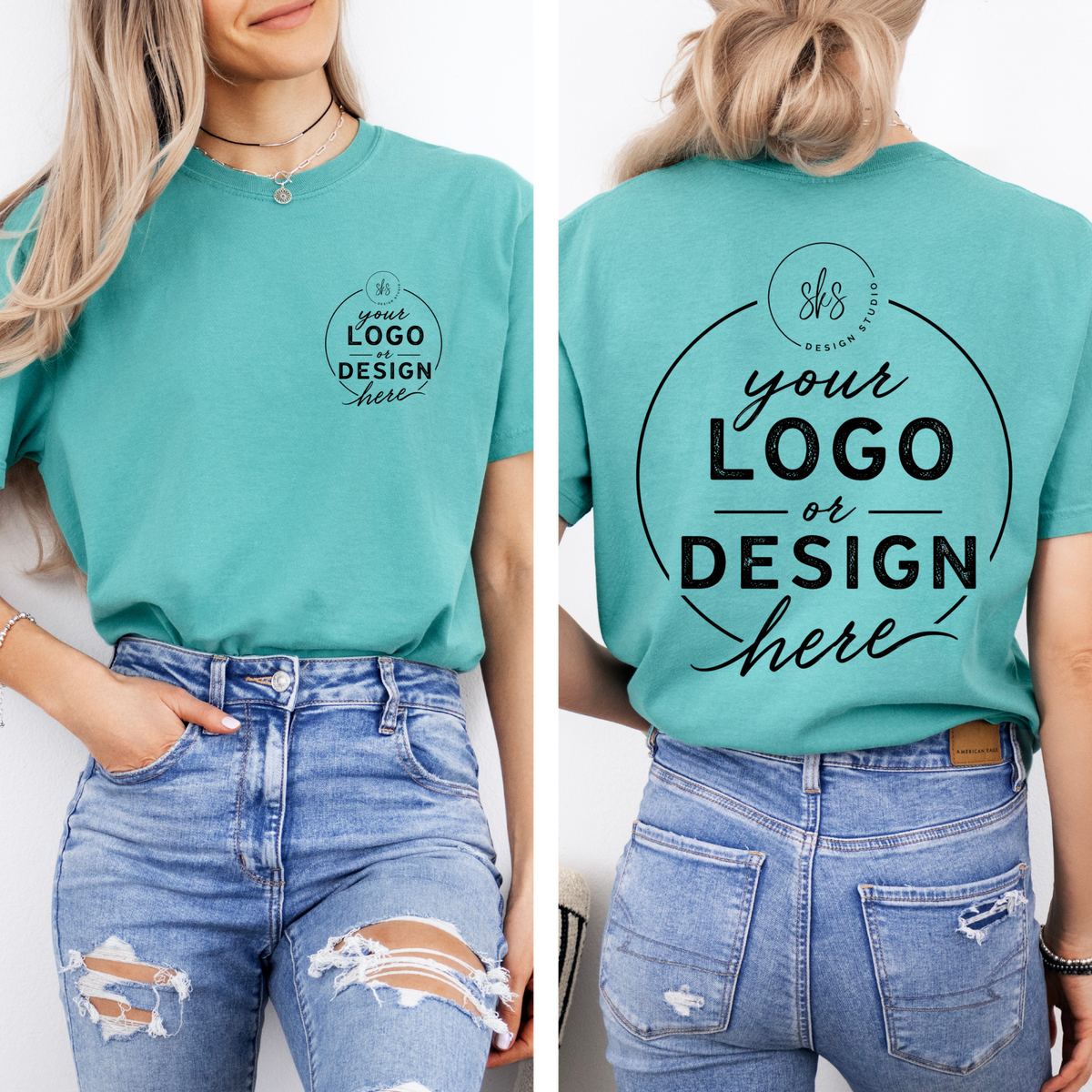 CUSTOM LOGO | Unisex T-Shirt [COMFORT COLORS]