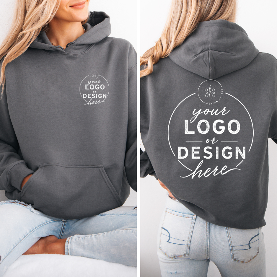 CUSTOM LOGO | Unisex Hoodie Sweatshirt [GILDAN]