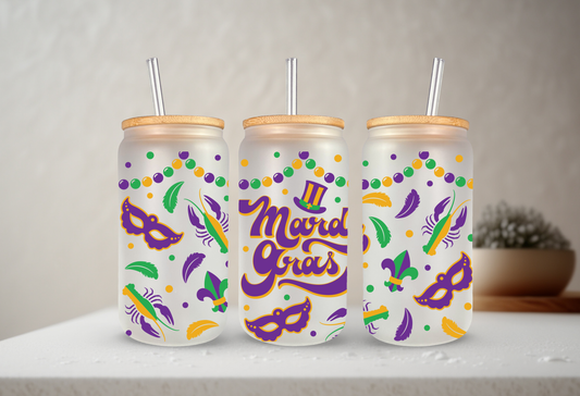 Mardi Gras | UVDTF Cup Wrap 20oz
