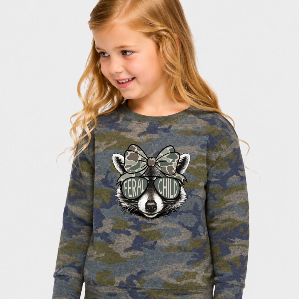 Feral Child | Toddler Crewneck Sweatshirt [RABBIT SKINS]