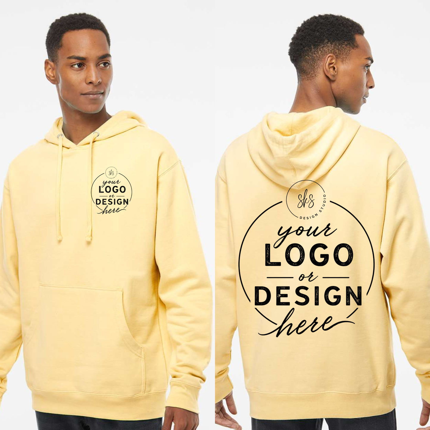 CUSTOM LOGO | Unisex Hoodie [INDEPENDENT TRADING CO.]