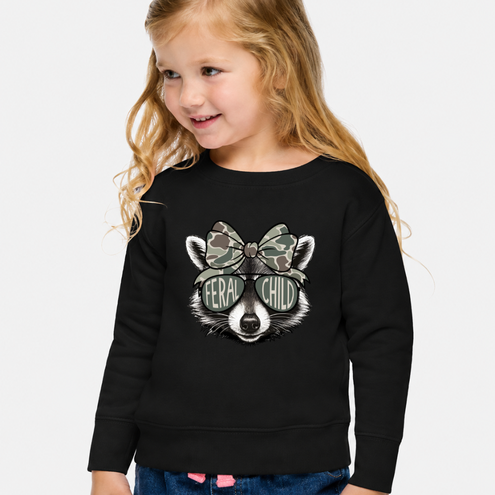 Feral Child | Toddler Crewneck Sweatshirt [RABBIT SKINS]