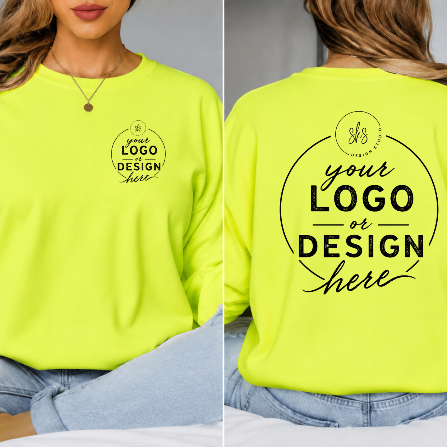 CUSTOM LOGO | Unisex Long Sleeve Shirt [GILDAN]