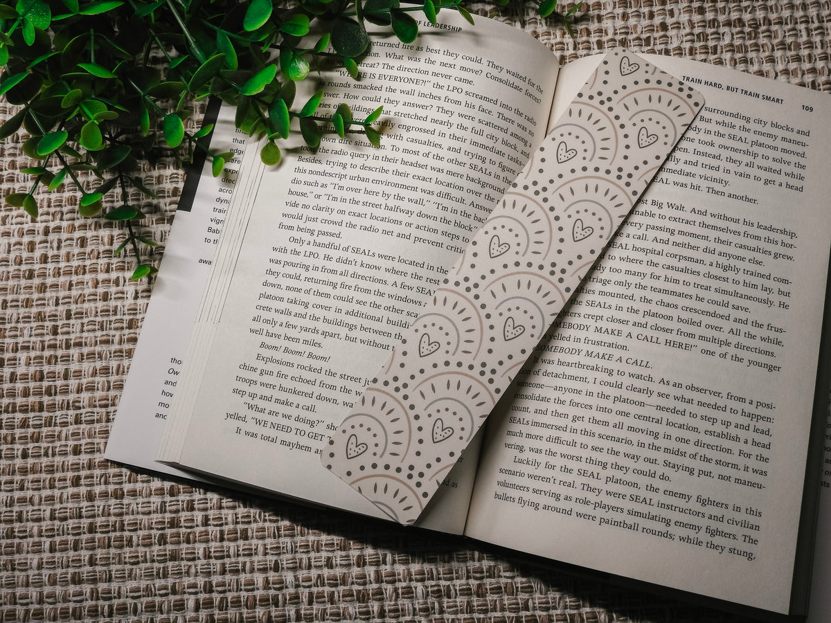 Heart Rainbows | Boho Bookmarks