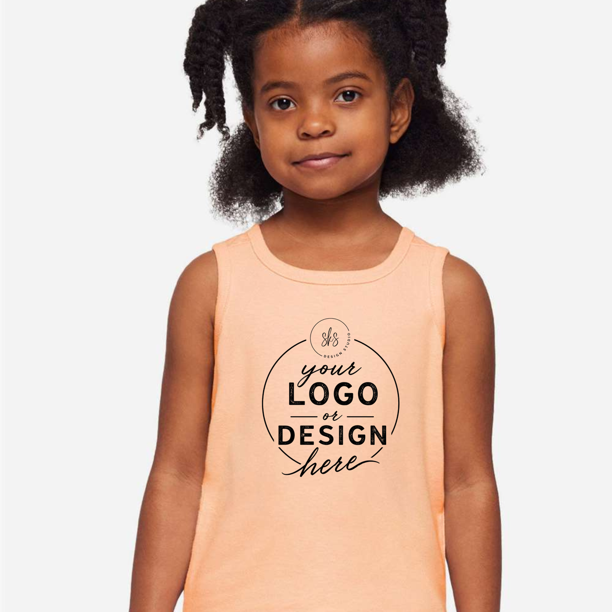 CUSTOM LOGO | Toddler Tank [RABBIT SKINS]