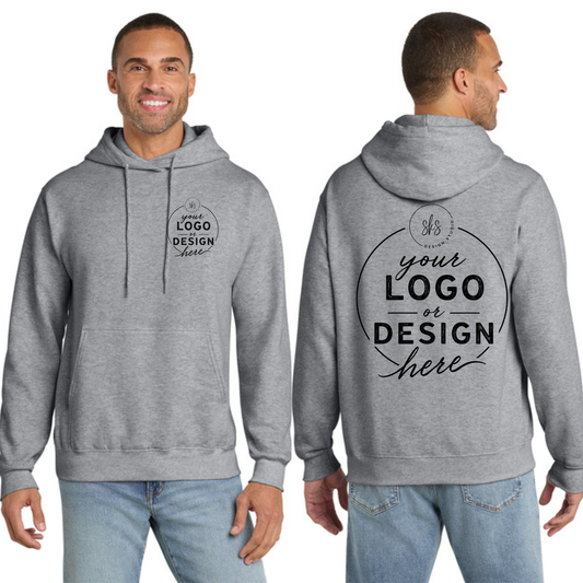 CUSTOM LOGO | Tall Hoodie [Port & Co]