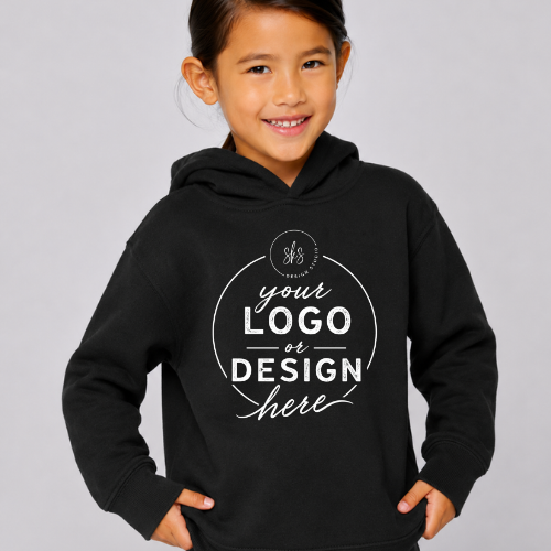 CUSTOM LOGO | Toddler Pullover Hoodie Sweatshirt [RABBIT SKINS]