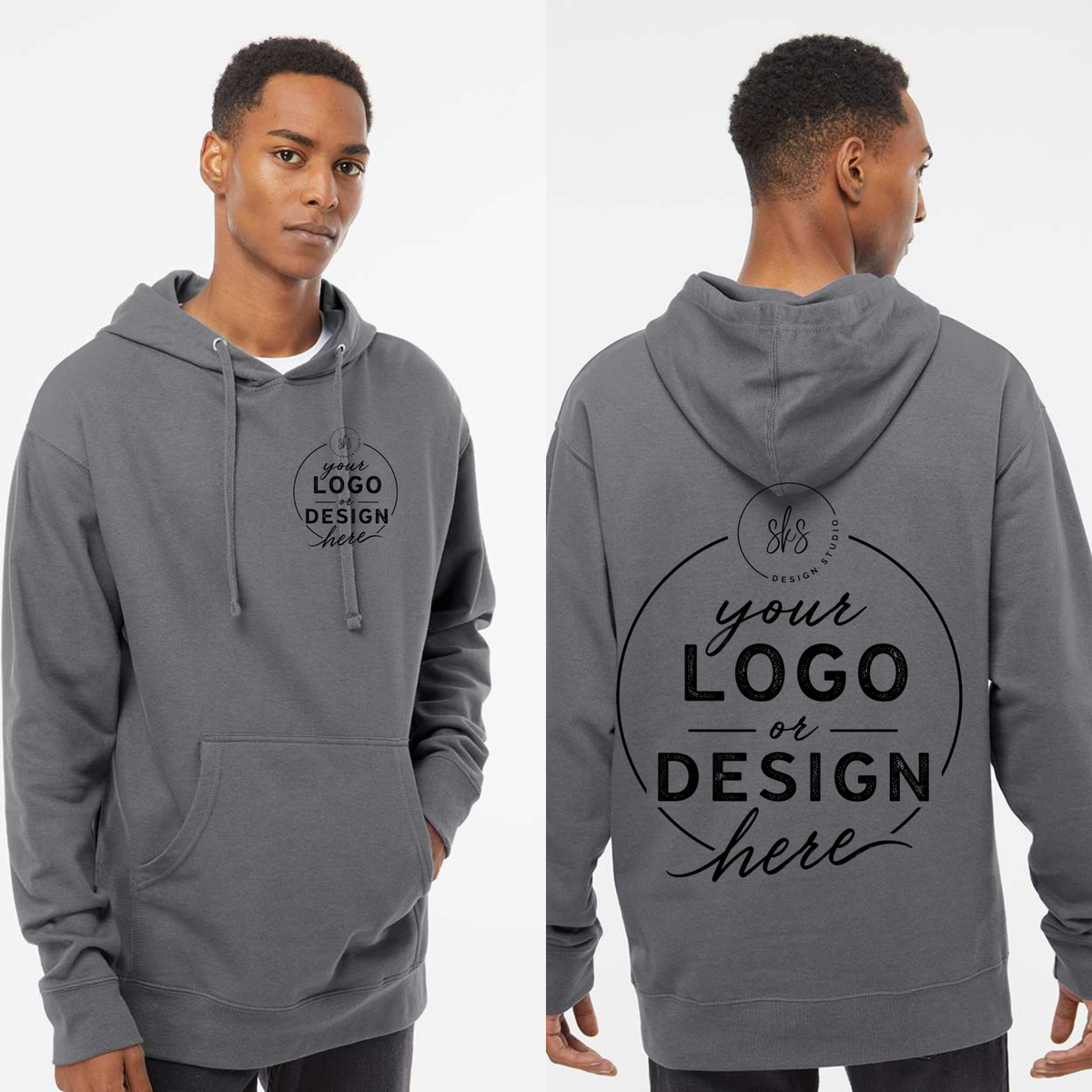 CUSTOM LOGO | Unisex Hoodie [INDEPENDENT TRADING CO.]