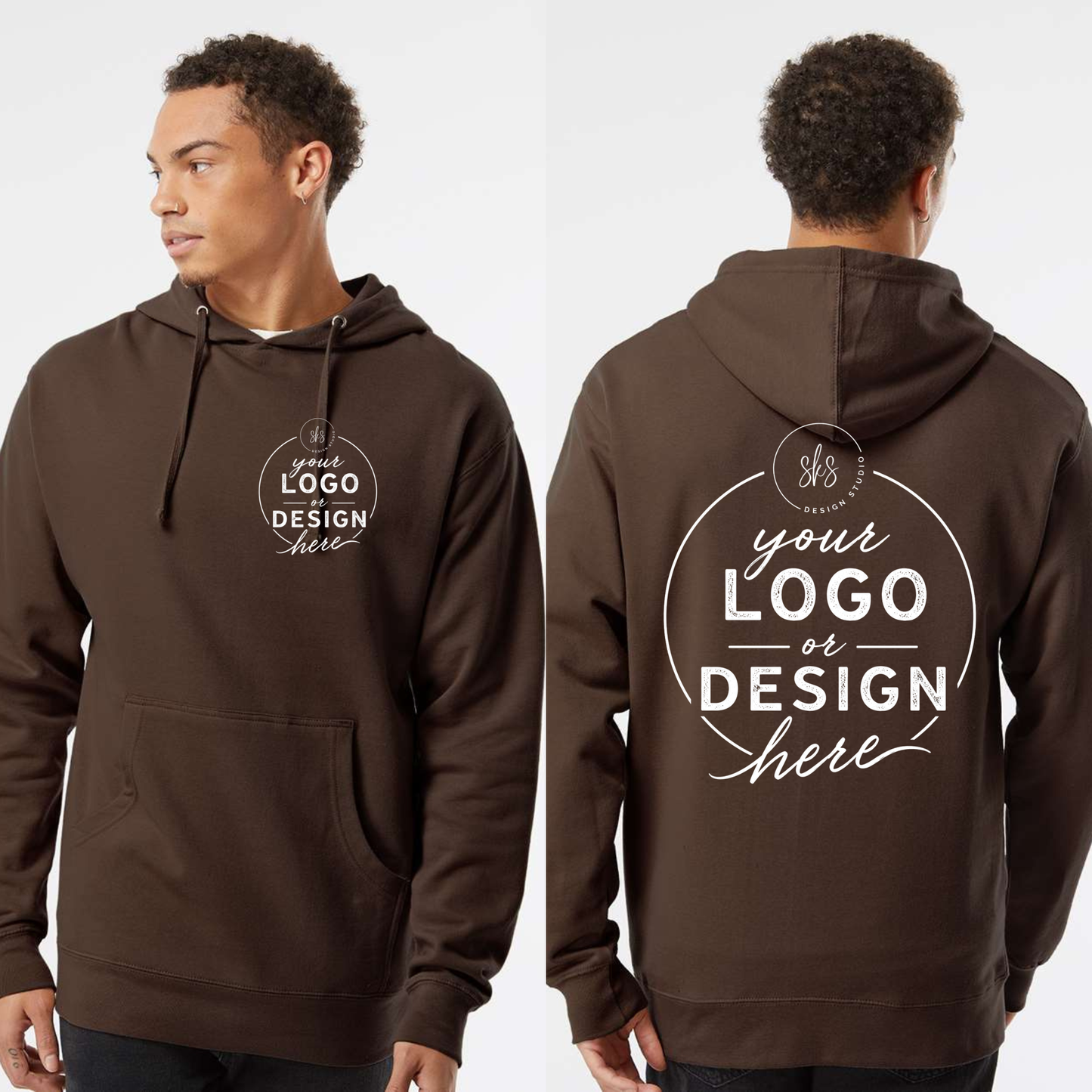 CUSTOM LOGO | Unisex Hoodie [INDEPENDENT TRADING CO.]