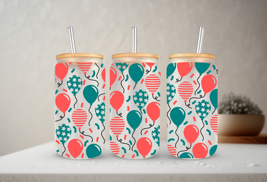 Patriotic Balloons | UVDTF Cup Wrap 20oz