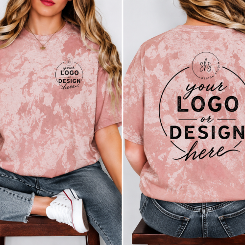 CUSTOM LOGO | Unisex Color Blast T-Shirt [COMFORT COLORS]